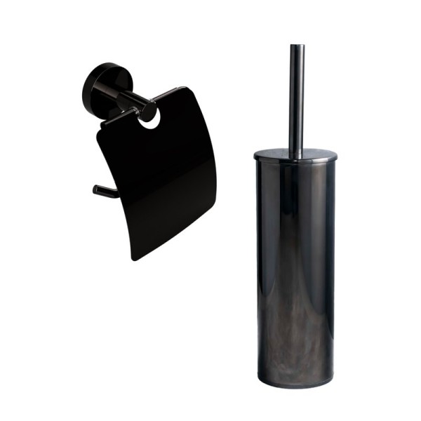 Набор Держатель Bemeta Hematit 159112012 + Ершик 159313067