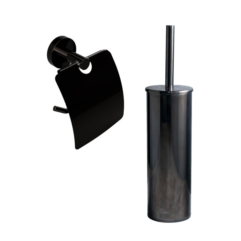 Набор Держатель Bemeta Hematit 159112012 + Ершик 159313067