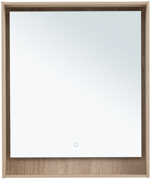 Зеркало Aquanet Милан 70 дуб светлый