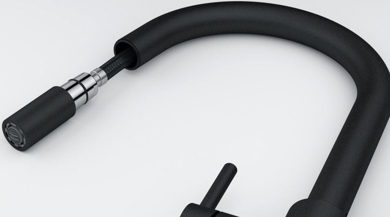 Смеситель для кухни Franke Lina 115.0626.053 черный матовый