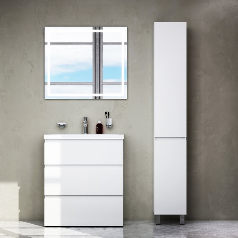 Тумба с раковиной AM.PM Gem S 75 напольная