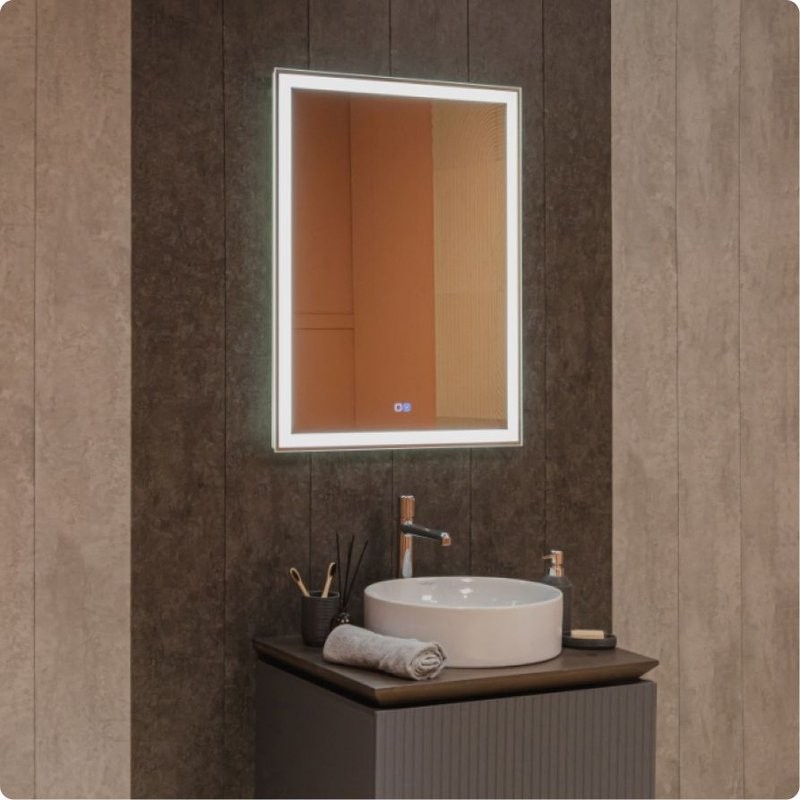 Зеркало AQUAme 80x60