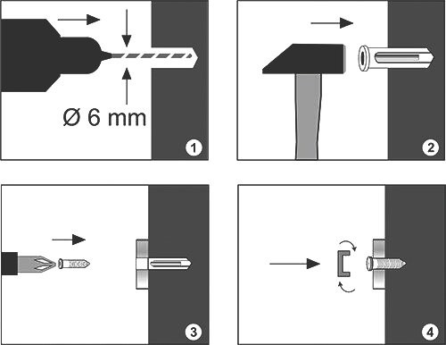 Полка Wasserkraft Abens 722B черная матовая