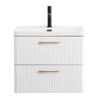 Тумба под раковину без столешницы BelBagno Due 50 bianco lucido