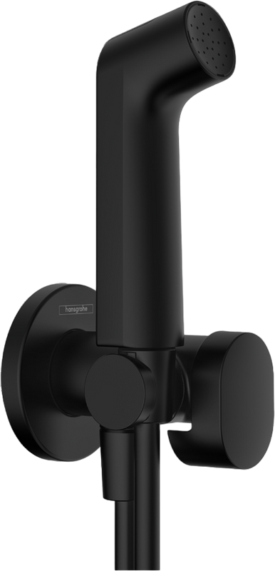 Гигиенический душ Hansgrohe Bidette S 1jet 29230670 матовый черный