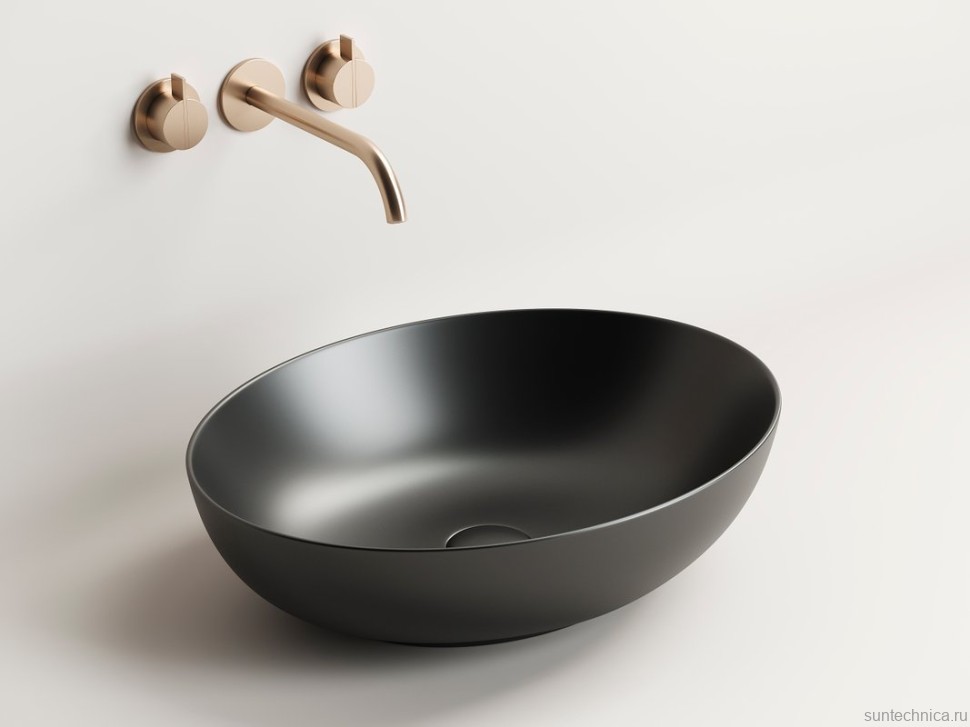 Накладная раковина Ceramicanova Element CN6017MB черный матовый