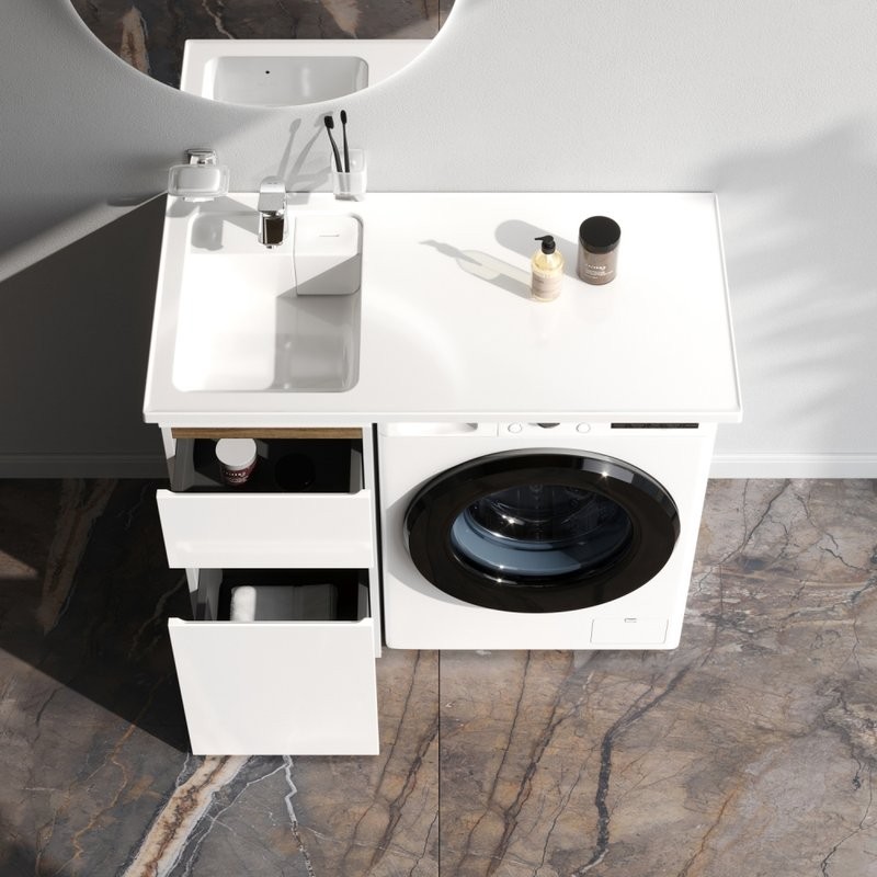 Тумба под раковину без столешницы AM.PM X-Joy 40, под стиральную машину