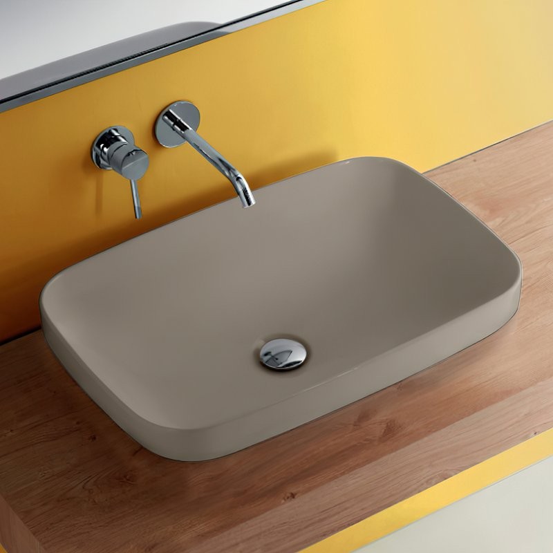 Раковина Kerasan Tribeca 514381 60x38 см, nocciola