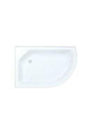 Душевая кабина DTO D EM2712RNLED профиль хром, стекло матовое с узором