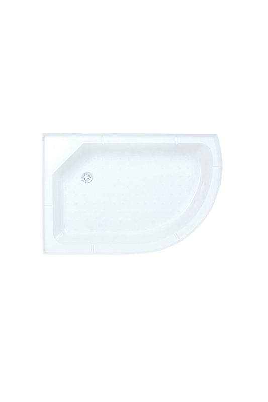 Душевая кабина DTO D EM2712RNLED профиль хром, стекло матовое с узором