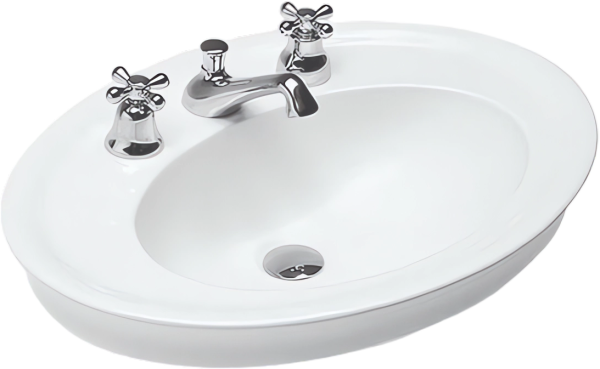 Раковина Hatria Dolcevita Y0PL01 65 см, белая