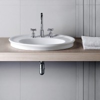 Раковина Hatria Dolcevita Y0PL01 65 см, белая