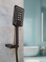 Душевой комплект AltroBagno Lamberto AltroBagnoLamberto040105MB С ВНУТРЕННЕЙ ЧАСТЬЮ, матовый черный