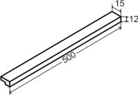 Шкаф-пенал для ванной Armadi Art NeoArt белый с ручкой Luce хром, с ножками