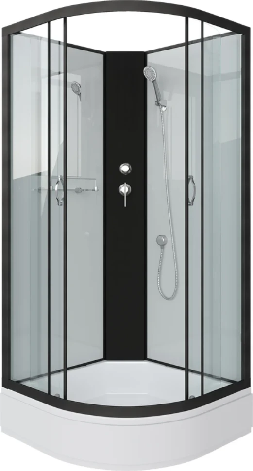 Душевая кабина Niagara Classic G-6702-14BK 100x100 см, без крыши