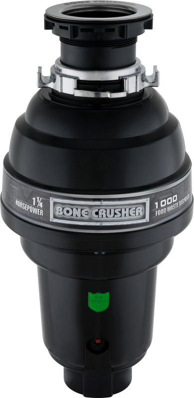 Комплект Мойка GranFest Quarz Z 15 черная + Измельчитель Bone Crusher BC 1000-AS