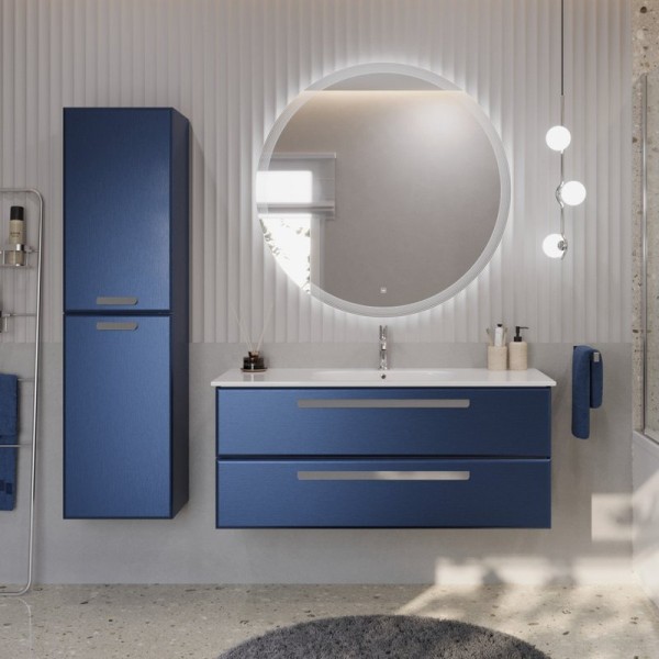 Мебель для ванной комнаты Cezares Eco Cer 120 ручки серые, sapfiro