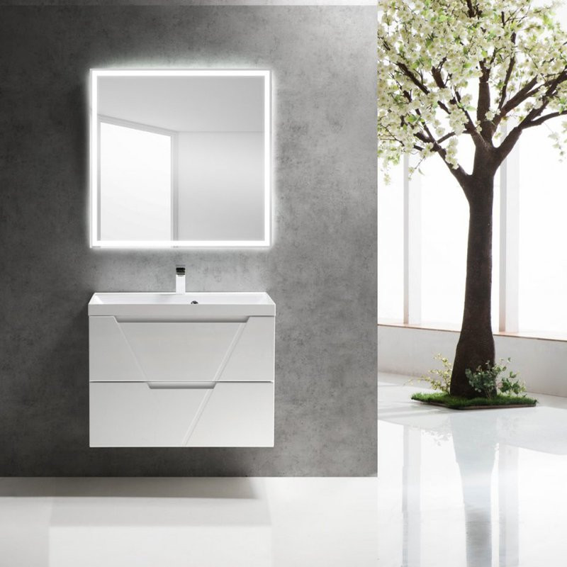 Тумба под раковину BelBagno Vittoria 80 bianco lucido