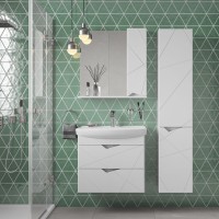 Мебель для ванной комнаты SanStar Линни 70 подвесная, белая