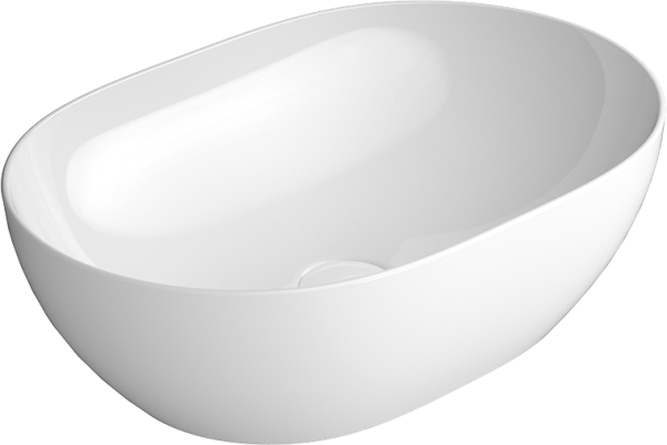 Накладная раковина GSI Pura 50x35, овальная