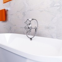 Ванна из искусственного камня Фэма Грация 175x75 см, отдельностоящая, белая, овальная, на ножках