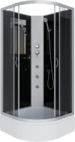 Душевая кабина Niagara Classic NG-3501-14BKG 90х90 см, без крыши, с гидромассажем