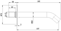 Излив Allen Brau Priority 5.31A18-00 хром