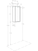 Шкаф AQUATON Оливия 35 L белый матовый