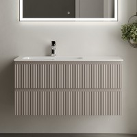 Тумба с раковиной Sancos Snob R 100 см, L, doha soft