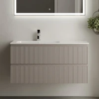 Тумба с раковиной Sancos Snob R 100 см, L, doha soft