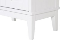 Тумба с раковиной ValenHouse Эйвори 60 белая