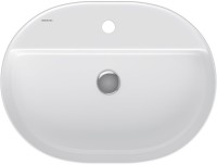 Накладная раковина Berges Ego SL 60x45 глянцевая белая