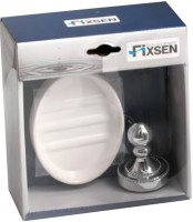 Мыльница Fixsen Style FX-41108 настенная, керамическая, белая, хром Мыльница Fixsen Style FX-41108 настенная, керамическая, белая, хром