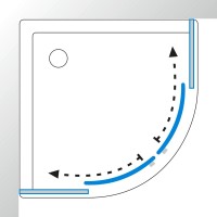 Душевая кабина Triton Вельвет Щ0000064622 80х80 А