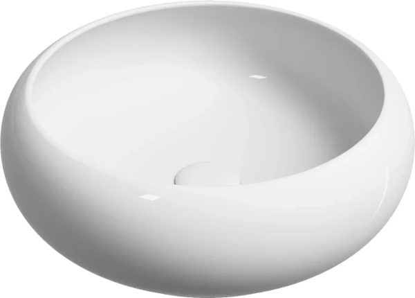 Накладная раковина Ceramicanova Element CN6050 белая глянцевая