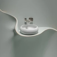 Накладная раковина Ceramicanova Element CN6050 белая глянцевая