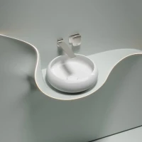 Накладная раковина Ceramicanova Element CN6050 белая глянцевая