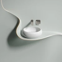 Накладная раковина Ceramicanova Element CN6050 белая глянцевая
