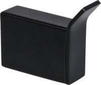 Крючок DEKOR BANYO SS 304 Black SS304 008 04 матовый черный, на шурупах