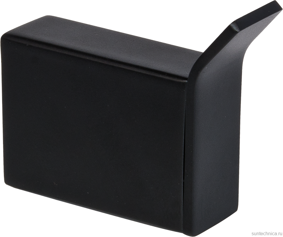 Крючок DEKOR BANYO SS 304 Black SS304 008 04 матовый черный, на шурупах