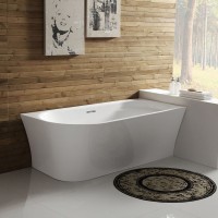 Акриловая ванна BelBagno BB410-1700-780-R без опоры 170x80 см, правая, пристенная, белая, со сливом-переливом
