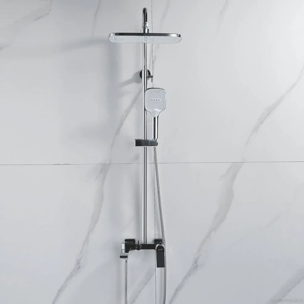 Душевая стойка Shevanik S4136 хром