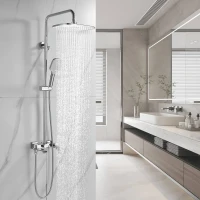 Душевая стойка Shevanik S4136 хром