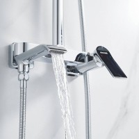 Душевая стойка Shevanik S4136 хром Душевая стойка Shevanik S4136 хром