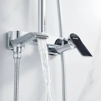 Душевая стойка Shevanik S4136 хром