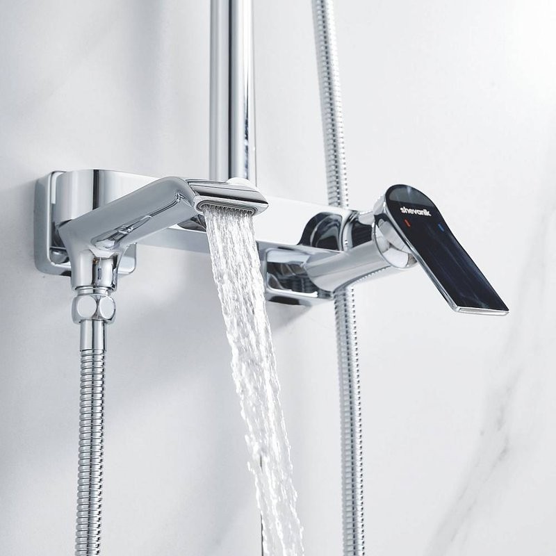 Душевая стойка Shevanik S4136 хром