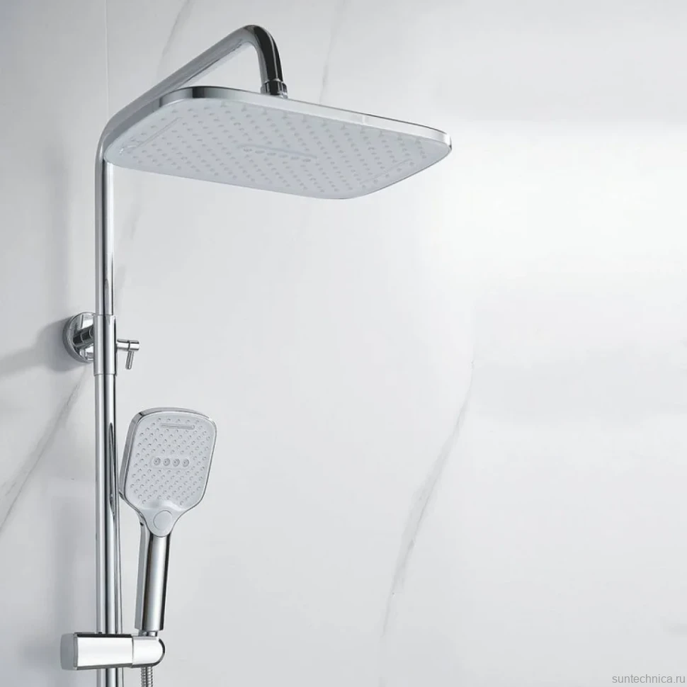 Душевая стойка Shevanik S4136 хром