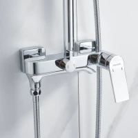 Душевая стойка Shevanik S4136 хром