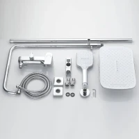 Душевая стойка Shevanik S4136 хром