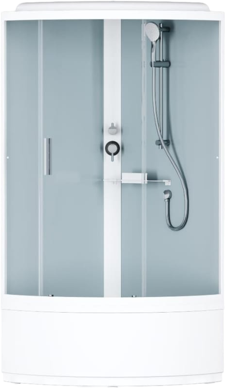 Душевая кабина AM.PM X-Joy W88C-401A-090WT с крышей, белый